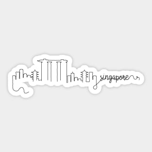 Singapore City Signature Sticker